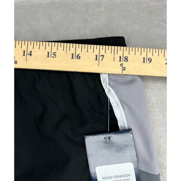 Reebok Relaxed Short XL Black & Gray Polyester Athletic Shorts - Picture 6 of 13